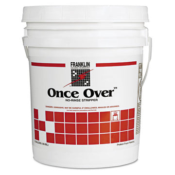 Franklin Cleaning Technology® Once Over Floor Stripper, Liquid, 5 Gal Pail freeshipping - TVN Wholesale